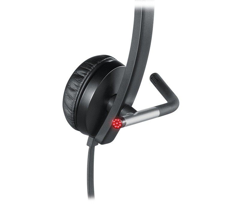 Logitech H650E Headset - Mono 981-000514