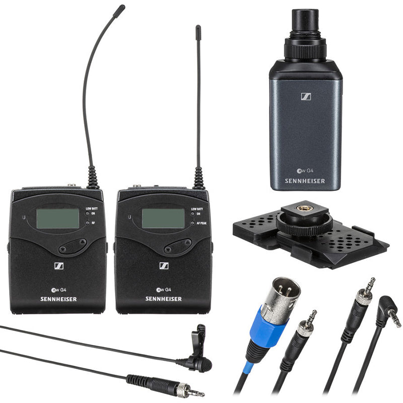 Sennheiser ew 100 G4-ME 2-II Wireless Bodypack System with ME  Omnidirectional Lavalier Microphone， GM-1W Mobile Pack ＆ 4-Hour Rapid Cha  【商品は状態確認】