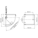 Vogels PUC 1030 – Ceiling Plate Turn and Tilt