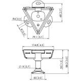 Vogels PUC 1040 – Ceiling Plate Multi Directional