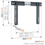 Vogels THIN 405 ExtraThin Fixed TV Wall Mount