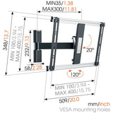 Vogels THIN 425 ExtraThin Full-Motion TV Wall Mount (Each)