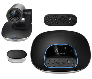 Logitech - Group - Video Conferencing System with Tabletop Speakerphone