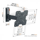 Vogel's TVM 3225 Small Full-Motion TV Wall Bracket