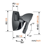 Vogels VLB 500 Turn & Tilt Loudspeaker Wall Support (5kg’s) 2X