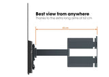 Vogels Thin 546 ExtraThin Full-Motion TV Wall Mount For OLED TVs Black (40 - 65 inch)