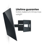 Vogels Thin 550 ExtraThin Full-Motion TV Wall Mount Black (40 - 100 inch)