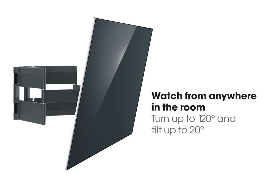 Vogels Thin 550 ExtraThin Full-Motion TV Wall Mount Black (40 - 100 inch)